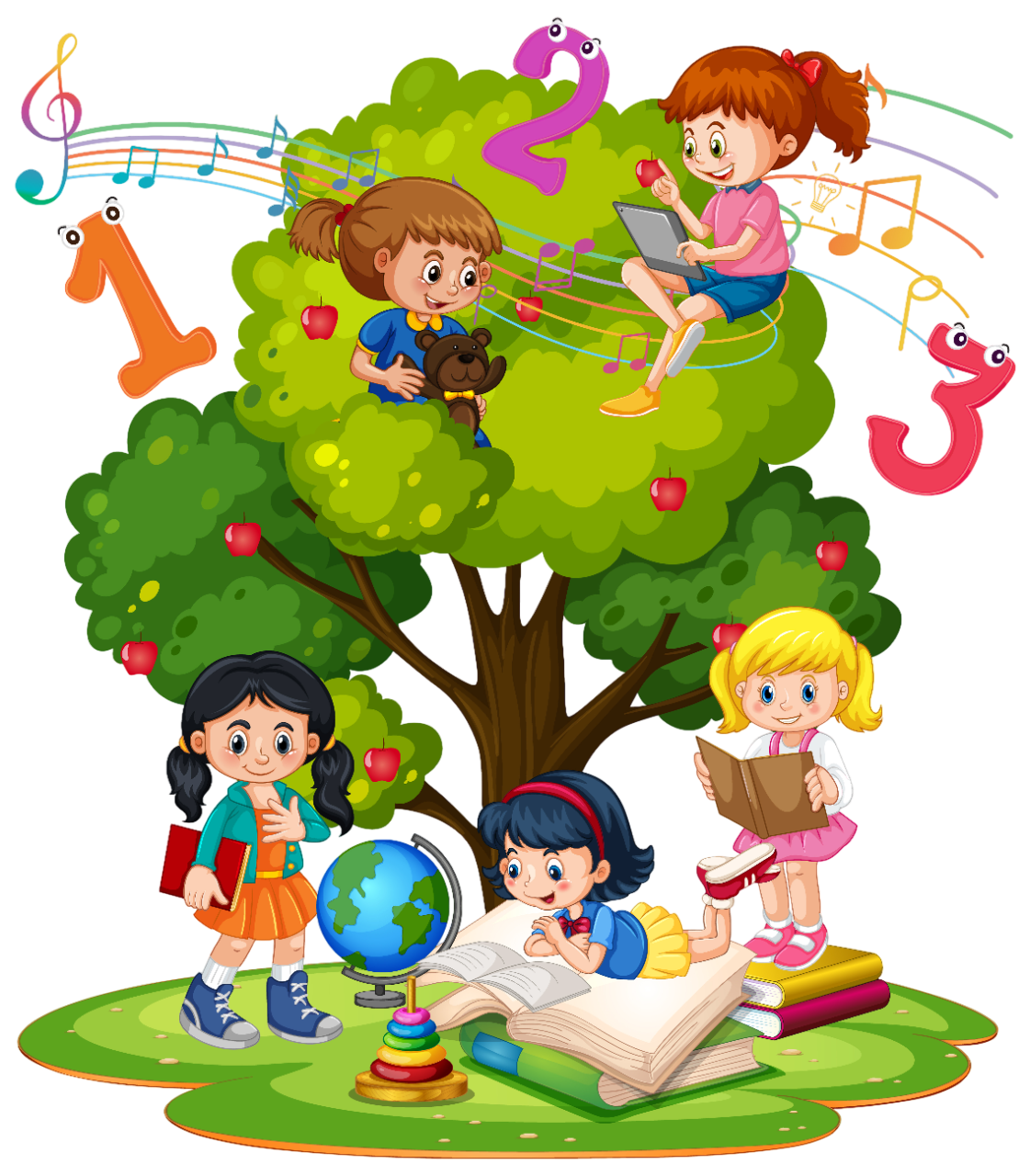 A young learner at Global Shine School